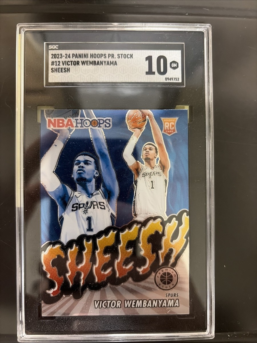 その他 2023-24 PANINI NBA HOOPS Wembanyama SSP 2023-24 Panini NBA Hoops Basketball Jumbo Fat Cello Value Pack