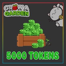 Grow A Garden - Tokens 5000  5K Tokens