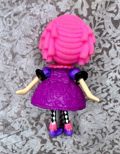 2022 Lalaloopsy kleine Figur Konfetti Karneval 3" Mini Puppe Knopfäugiges Mädchen - Bild 4 von 5