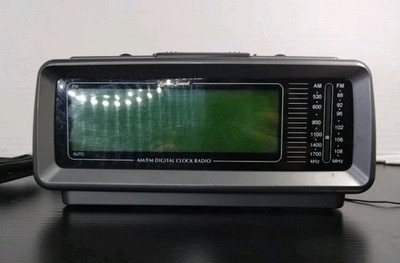 Vintage Lenoxx Sound AM/FM Dual Alarm Clock Radio Model CR-776 WORKS Used