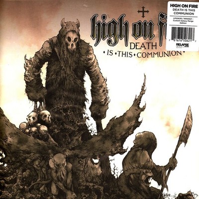 High On Fire - Death Is This Communion Swamp Green And Bo (2023 - EU - Original)