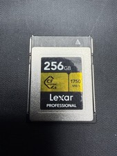 LEXAR PROFESSIONAL GOLD 256GB  CF EXPRESS CARD B READ 1750 MB/S