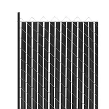 VEVOR Bottom Locking Privacy Slats,Double-Wall Vertical Bottom-Locking Slats wit