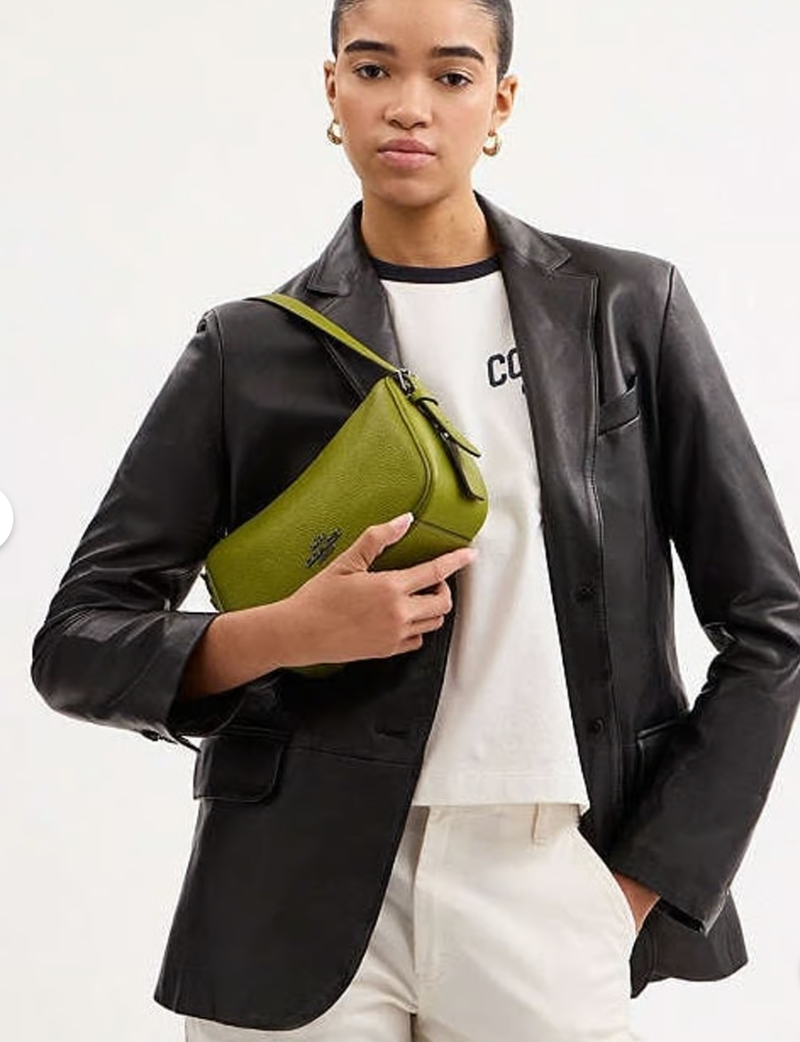 NWT Coach CY707 Kailey Shoulder Crossbody Bag Bright Olive | eBay