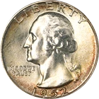 1952-P Washington Quarter
