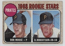 1968 Topps 1968 Rookie Stars Bob Moose Bob Robertson #36 0wd2