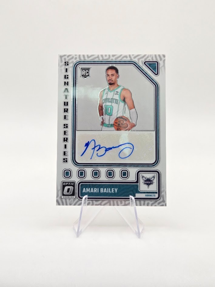 Amari Bailey 2023-24 Panini Donruss Optic RC Signature Series Auto #SS-ABA