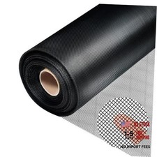 304 Stainless Steel Mesh, 24in x 10ft, 22 Mesh, Sturdy 24inch x 10feet Black