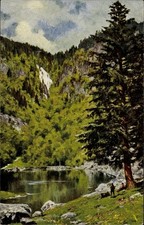 Künstler Ak Metzeral Elsass Haut Rhin, Lac de Fischbœdle,... - 4904623