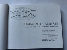 Vintage 1973 Design With Climate Architectural Regionalism History Book