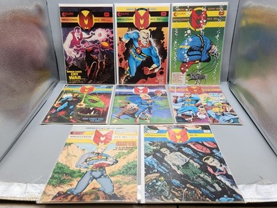 Miracleman #2,3,5,6,7,8,9,10 Lot Of 8 Alan Moore eclipse 1985/Free Shipping 