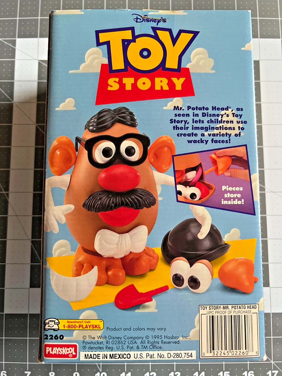 初期トイストーリー 1995年 Mr. Potato Head フィギュアセット 1995 Disney's Toy Story Talking Mr. Potato Head Figure. PLAYSKOOL