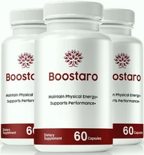 (3 Pack) Boostaro Capsules, Boostaro Male Pills, Boostaro Supplement