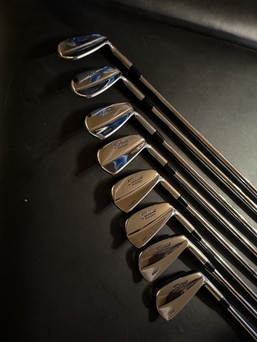 Titleist 690 •MB Iron Set (3,4,5,6,7,8,9,PW) S300 Stiff Shafts Lamkin Grips