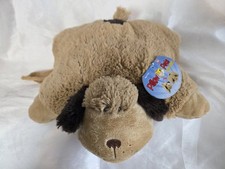 NEW Pillow Pets Brown Dog Pee Wee Soft Plush Snuggly Puppy Stuffed Animal Toy