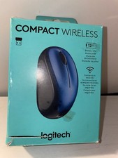 Logitech M310 Compact Wireless Mouse USB Receiver Tested Works Box Manufactured