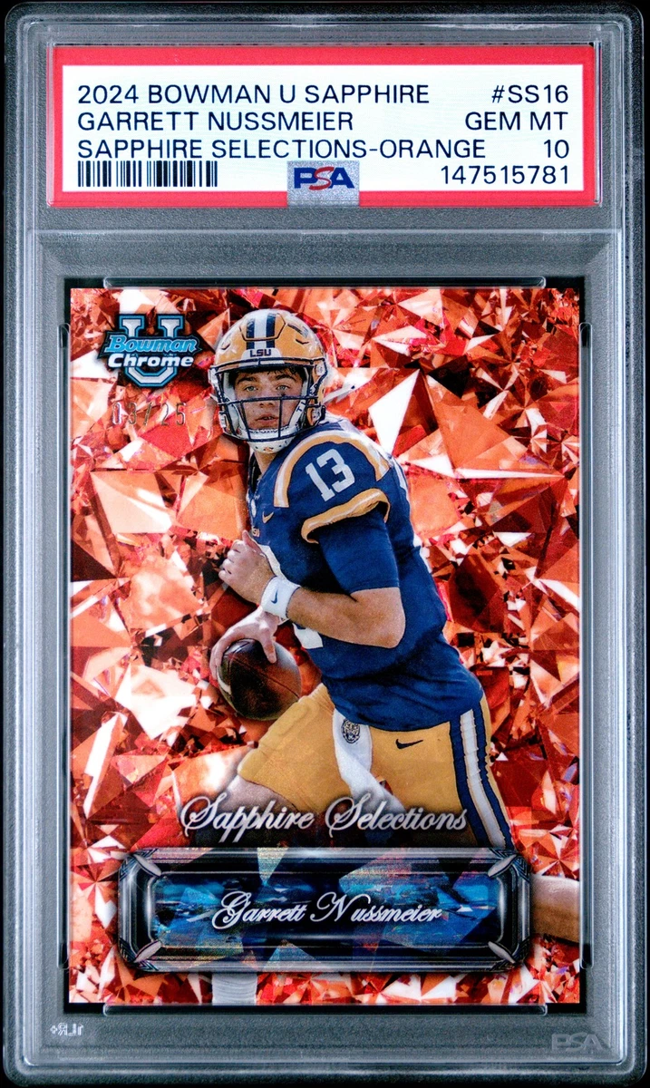 Garrett Nussmeer LSU Tgers Auto De Cut /10