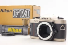 [Near MINT+++ in Box] Nikon FM10 SLR 35mm Film Camera Body w/ Strap From JAPAN