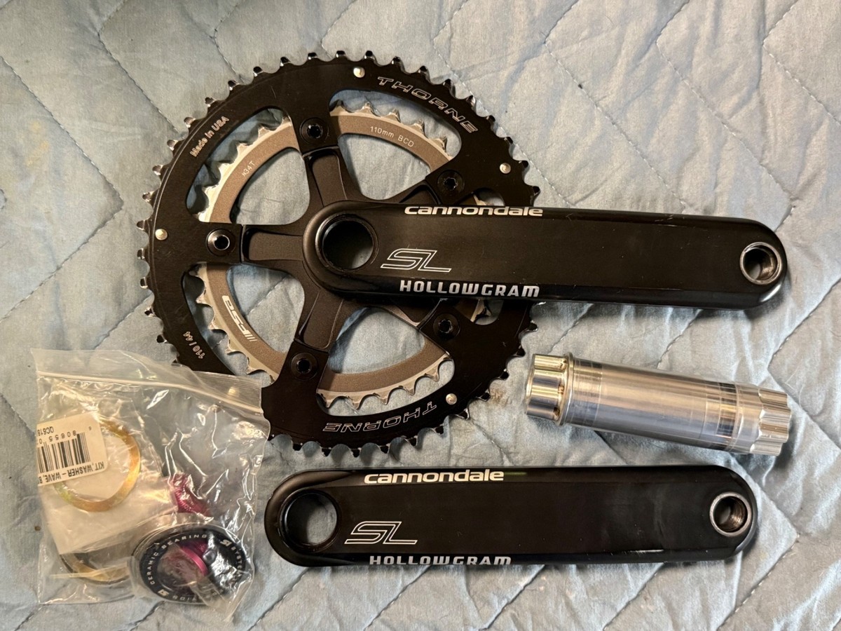 cannondale HOLLOWGRAM SL クランク　170 50-34t Cannondale Hollowgram SL Crankset | eBay