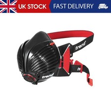 Trend Air Stealth P3 Dust Mask Respirator, Medium/Large, Replaceable HEPAC Filte