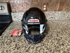 2025 - Riddell SpeedFlex Football Helmet Navy Blue w/ Facemask Adult Medium