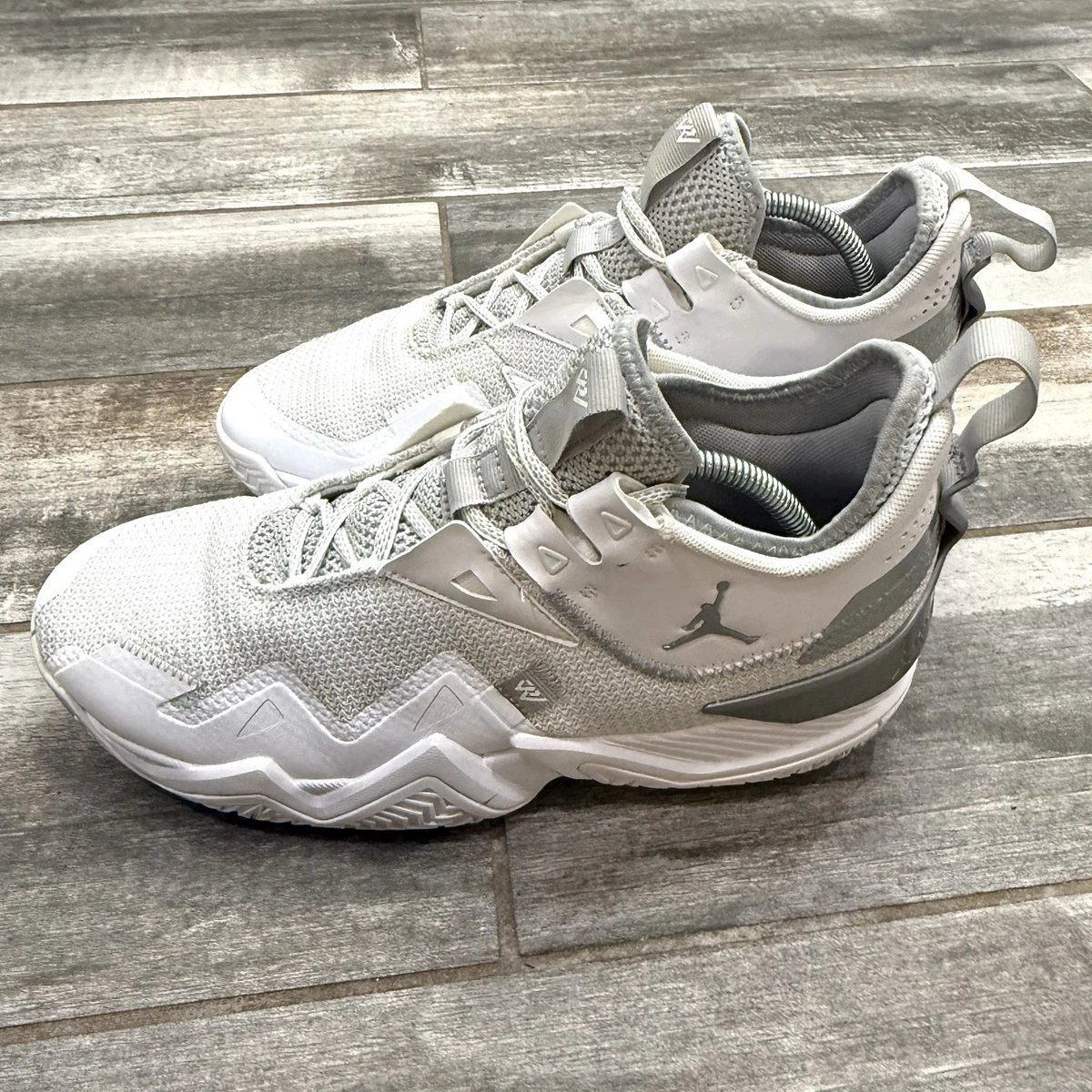 Jordan Westbrook One Take White Metallic Silver for Sale  display picture 1