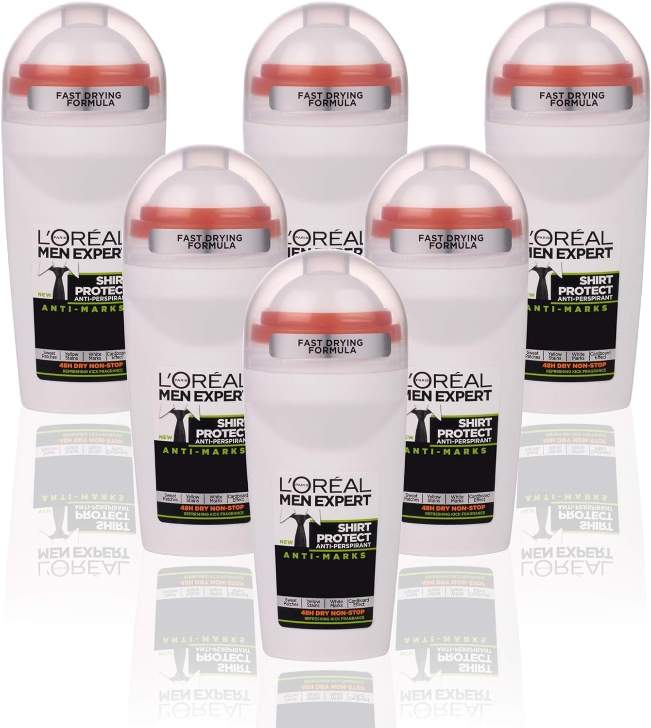 L'Oréal Paris Men Expert 48H Shirt Protect Anti-Perspirant Roll on Deodorant