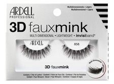 Ardell 3D Faux Mink 858 False Eyelashes 4 Pairs Strip Lashes