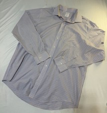 Brooks Brothers Button Down Shirt Mens XL Tartan Plaid Supima Cotton Non-iron