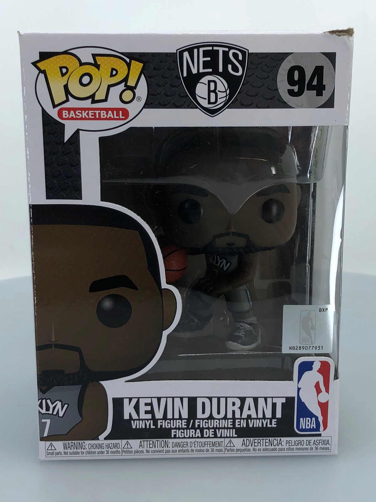 Funko Pop! Sports Nba Kevin Durant #94 Vinyl Figure Damaged Box See Pics
