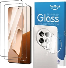 2+2 Pack for OnePlus 13R Screen Protector with Camera Lens 