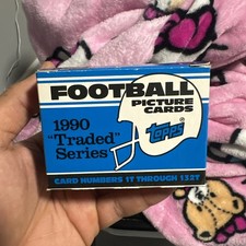 1990 Topps Traded Football Complete Set 1-132 Emmitt Smith RC