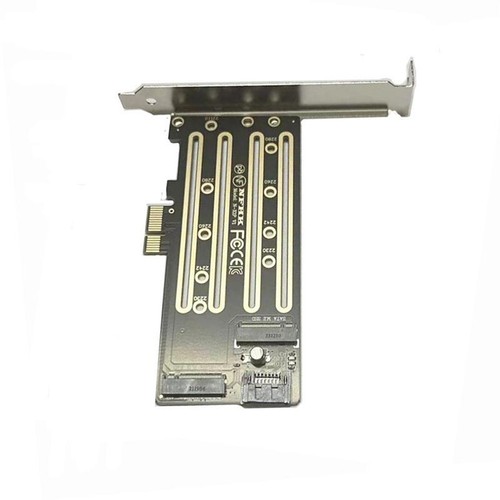 M.2 NGFF SATA NVMe SSD SSD Adapter Card B-Key Hard Disk Interface To PCIE X1 - Zdjęcie 3 z 5