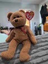 Ty Beanie Babies Curly The Bear Plush Toy - 4052