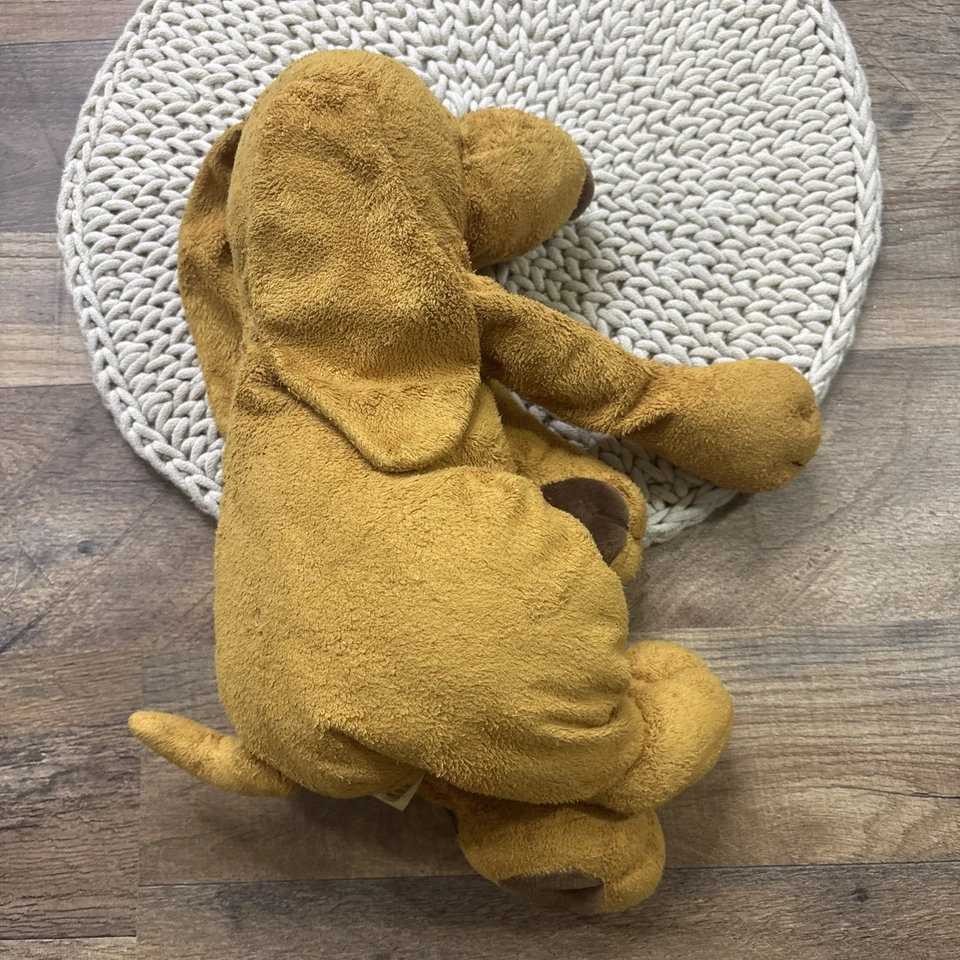 Винтажная игрушка Manhattan Clarence гибкий щенок собака плюшевая мягкая игрушка 11 дюймов 2001 - Изображение 4 из 4