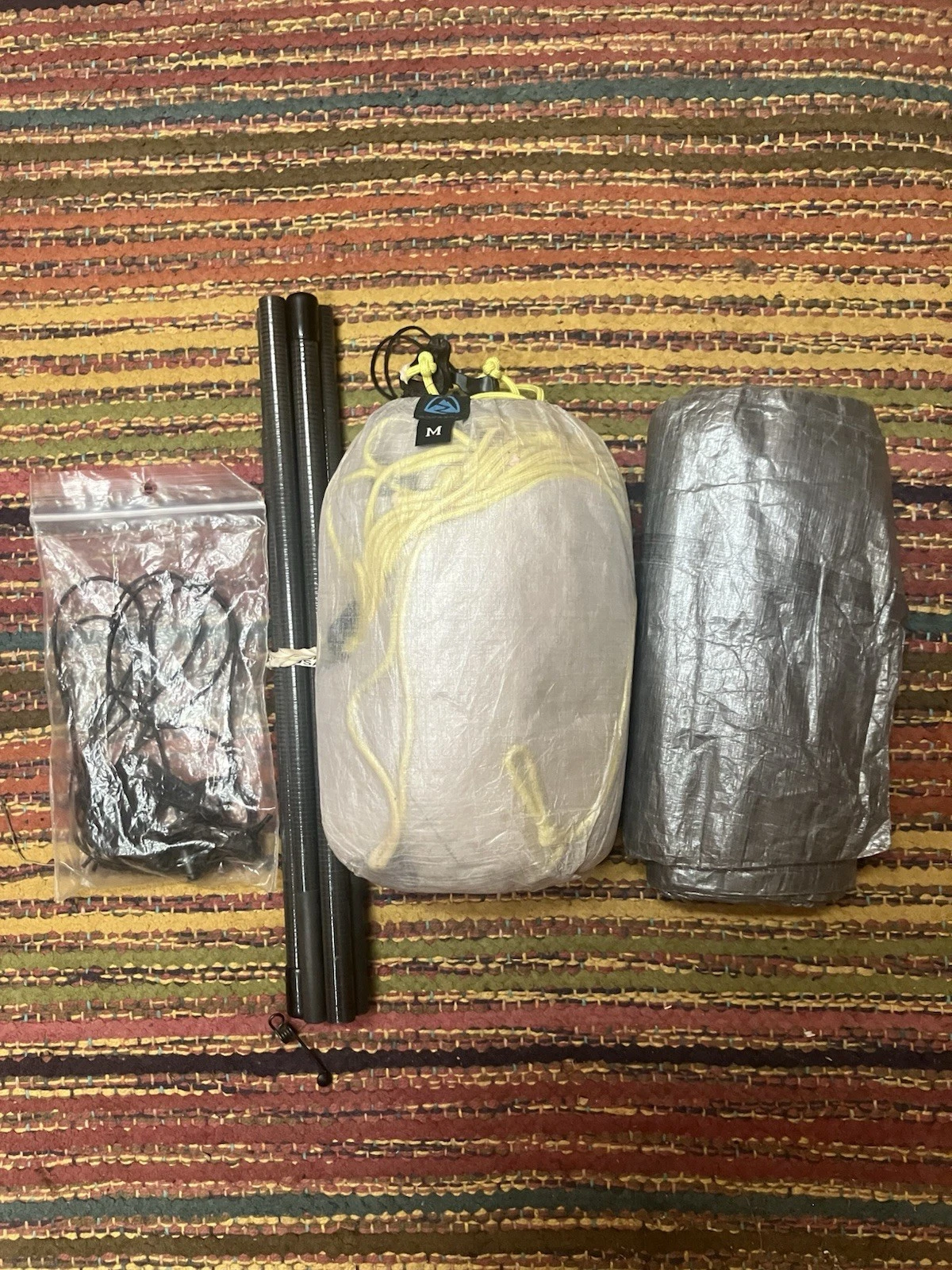 ZPacks DCF Hexamid Pocket Tarp, Includes: Bathtub Floor Carbon Pole