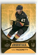 2021-22 Upper Deck Credentials - Max Pacioretty #11 Orange /149