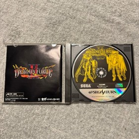 Dragon Force II Sega Saturn Japan Import GS-9184 Complete Tested Working RPG