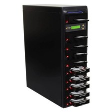 1 to 9 SATA Hard Drive Duplicator HDD SSD Cloner DoD Eraser 9GB/Min 2YEAR WRNTY
