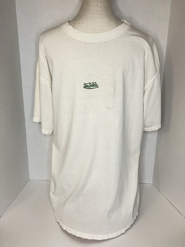 vintage True original VonDutch y2k flying eyeball shirt With Pinstriping Design - Picture 2 of 11