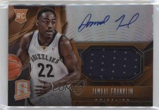 2013-14 Panini Spectra Rookie Jersey Orange /60 Jamaal Franklin #123 Auto 0n8h