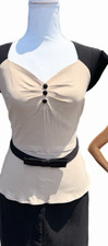 Stop Staring Madison Peplum Wiggle Dress 1940s Style Rockabilly Pinup Size XL