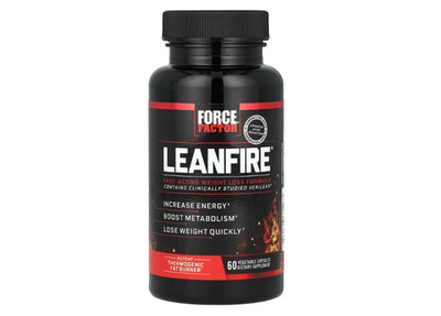 Force Factor, LeanFire , 60 pflanzliche Kapseln