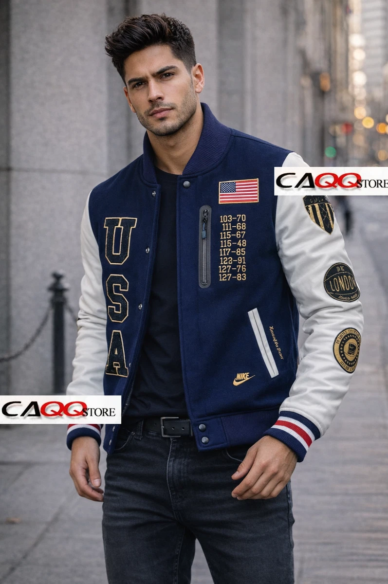 Nike Leather Outer Shell Big & Tall Coats, Jackets & Vests for Men