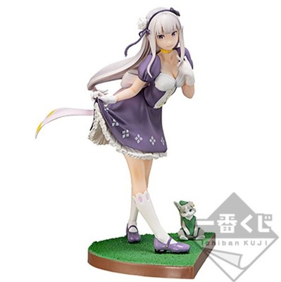 Japan Re:Zero Starting Life in Another World Ichiban kuji Emilia Figure NEW