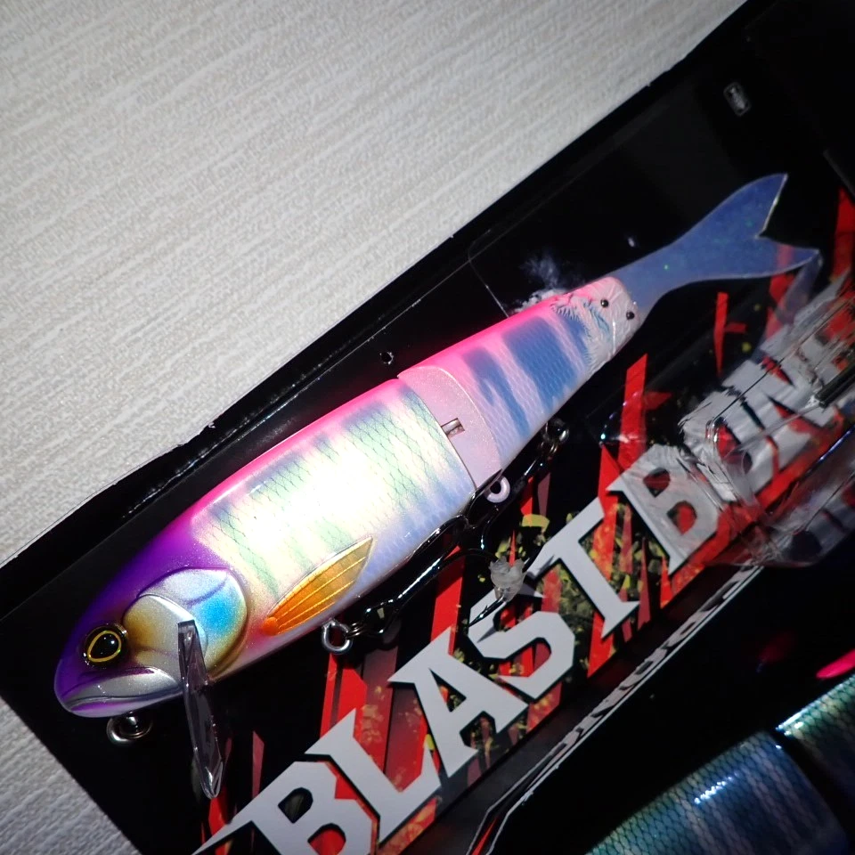 Cebo de natación JDM Jackall BLAST BONE 190F X 2 #2 Barramundi Bass Pike de Japón Foto 3 de 4