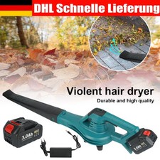 Laubbläser Laubpuster Laubgebläse AKKU 20V mit 3000mAh inkl. AKKU + Ladegerät