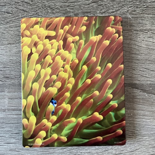 Finding Dory (Blu-Ray + DVD, 2016, 3-Disc Set) Target Exclusive Steelbook Disney - Imagen 3 de 4