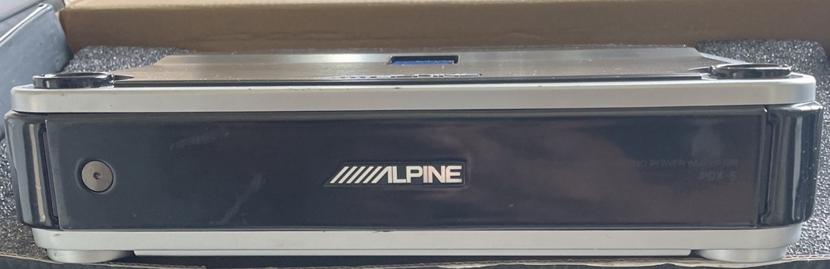 Alpine PDX-5 1-Channel Car Amp for sale online | eBay