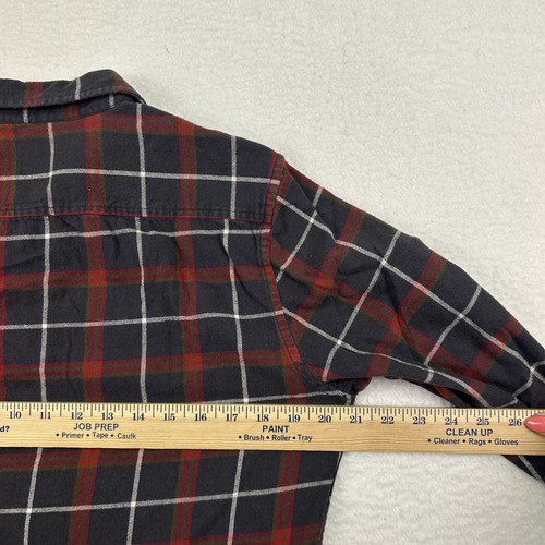 Camisa NUON Para Hombre Mediana Calce Ajustado Cuadros Multicolor Abotonada Algodón Franela - Imagen 9 de 13
